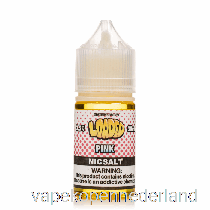 Vape Nederland Roze - Geladen Zouten - Meedogenloze Dampen - 30ml 35mg